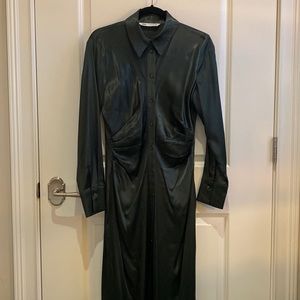 Zara satin dress